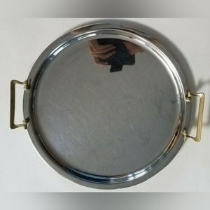 Vintage Kromex Stainless Steel Serving Tray